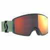 Scott Lyžařské brýle Scott REACT (soft green/black/solar red chrome)