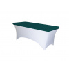 TENTino Elastická čiapka STANDARD na dosku skladacieho stola 152x76 cm VIAC FARIEB Farba obrusu: TMAVOZELENÁ / WILLOW GREEN