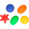 Hencz Toys Edukačné farebné loptičky ježkovia 5ks
