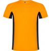 Roly Pánske a detské tričko SHANGHAI Farba: FLUOR ORANGE/BLACK, Veľkosť: S
