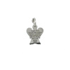Strieborný prívesok anjel
