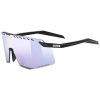UVEX PACE STAGE CV BLACK MATT/MIR. LAVENDER