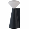 tala Prenosná stojaca lampa MANTLE 19 cm, čierna, nerezová oceľ