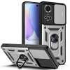 Kryt Magnetic Holder Armor Huawei Nova 9 - Strieborná