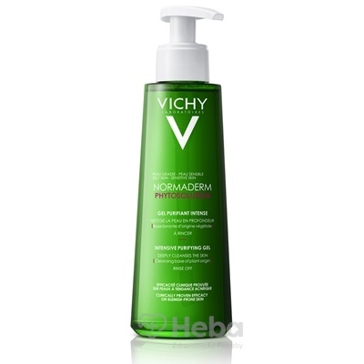 Vichy Normaderm Phytosolution gel čistiaci gél pre pleť so sklonom k akné 1x200 ml