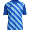 adidas teamwear Detský futbalový dres adidas Entrada 22 Graphic Jersey modrý HF0130 Veľkosť: 176 cm