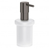 Dávkovač tekutého mydla Grohe Essentials, tvrdý grafitový lesk 40394A01