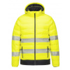 PORTWEST HI-VIS S548 / Reflexná ultrazvuková vyhrievaná tunelová bunda - HV žltá/čierna M