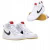 Topánky Nike COURT BOROUGH MID (GS) 839977 107 36,5 Biela