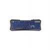 Herná klávesnica C-TECH Nereus (GKB-13), casual gaming, CZ/SK, 3 farebné podsvietenie, USB (GKB-13)