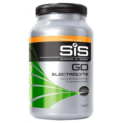 SiS GO Electrolyte sacharidový nápoj 1600g (powder) Varianta: citrón a limetka