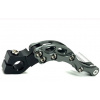 Štartovacia páka pitbike 13mm CNC sivá