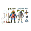 NECA Teenage Mutant Ninja Turtles (kreslený seriál) Akčné figúrky 2 Pack Space Adventure a Samurai Turtles 18 cm