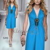 Modré koktejlové šaty