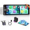 HIKITY A3547 1 DIN bezdrôtové autorádio Carplay 6,9