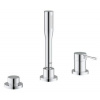 GROHE Essence New vaňová 3-otvorová batéria, chróm 19976001 GRO 19976001