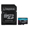 Pamäťová karta Kingston Canvas Go! Plus microSDXC 256GB Class 10, UHS-I, U3, V30, A2, 200/104MB/s (+ adaptér)