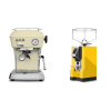 Ascaso Dream ONE, Sweet Cream + Eureka Mignon Specialita, CR yellow