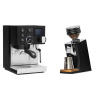 Rancilio Silvia BC PID, black + Eureka Mignon Zero 65 Speedy, CR black