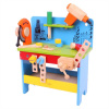 Bigjigs Toys Pracovný ponk Modrý