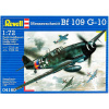 Revell Messerschmitt Bf 109 G-10 Model Set lietadlo 1:72, 37 dielov (Revell Messerschmitt Bf 109 G-10 1:72, 12,6x13,8cm, Model No.: 04160)