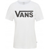 Dámske tričko s krátkym rukávom Vans WM FLYING V CREW TEE W biele VN0A3UP4WHT1 - S