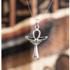 Tara Amulet Ankh(nílsky kríž) a oko Hóra prívesok Ag (3,5 cm)