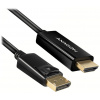 AXAGON AXAGON adaptér z DisplayPort na HDMI verze 1.4 / RVD-HI14C2 / 4k/30Hz / 1,8m