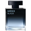 MEXX Black parfumovaná voda pre mužov s drevitými a morskými tónmi, 50 ml