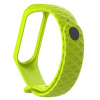 BStrap Silicone Diamond remienok na Xiaomi Mi Band 3/4, fruit green