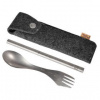 Light My Fire Spork´n Straw Kit Titanium