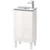 Duravit L-Cube Umývadlová skrinka 86x42x29 cm, pravá, 1 dvierka, lesklá biela LC6273R2222