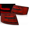 AUDI A6 C6 SEDAN 04-08 - zadné LED svetlá červeno dymová 6-pin LED BAR
