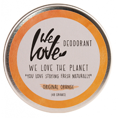 We Love the Planet Prírodný krémový deodorant "Original Orange" 48 g