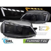 Tuning-tec SVETLO ČIERNA LED DRL SEQ W/WELCOME pasuje na VW GOLF 7 17-19