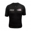 Fresh Trash MEN'S LITE MERINO EVO JERSEY TRUE BLACK Veľkosť: M cyklistický dres