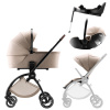 Sada kočíka Rio + hlboká vanička + autosedačka Baby-Safe PRO + základňa Vario Base 5Z Style, Teak