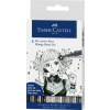 Popisovač Faber-Castell 167107 Pitt Artist Pen Manga 8 kusov, Manga Basic
