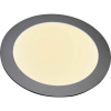 Heitronic 27636 LED panel 12 W teplá biela strieborná; 27636