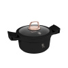 Berlingerhaus Kastrol s titanovým povrchem a poklicí 20 cm Black Rose Collection BH-1456