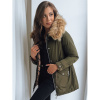 SUENO dámska bunda parka zelená (ty3657) Black L