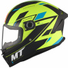 MT Helmets Stinger 2 Solid Zivze fluo zeleno-čierno-modrá matná Veľkosť: M