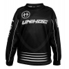 Unihoc Inferno Black Junior brankársky dres 140 čierna