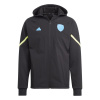 adidas Arsenal Designed For Game Day Hoodie 2024 2025 Mens Black XS