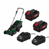 Parkside® Aku kosačka na trávu Prma 40-Li D2 + 2 x Akumulátor 20 V/4 Ah + 2 x Nabíjačka akumulátora 20 V/4,5 A (800010259)