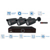 Kamerový systém AHD 3x kamera 1080P s 20m IR a hybridný DVR