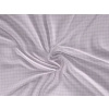 Kvalitex Saténové prestieradlo LUXURY COLLECTION KÁRO fialové rozmer 140x200 cm.