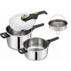 Tlakový hrniec - TEFAL P2544341 QUALOWE + kôš 4 a 6 L Indukčné (Tlakový hrniec - TEFAL P2544341 QUALOWE + kôš 4 a 6 L Indukčné)