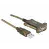 Delock USB 2.0 adaptér [1x USB 2.0 zástrčka A - 1x sériový (9 pinov)] 64073; 64073