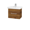 Dreja Umývadlová skrinka SOLO SZZ 55 - D27 Cognac / Úchytka T03 / D27 Cognac